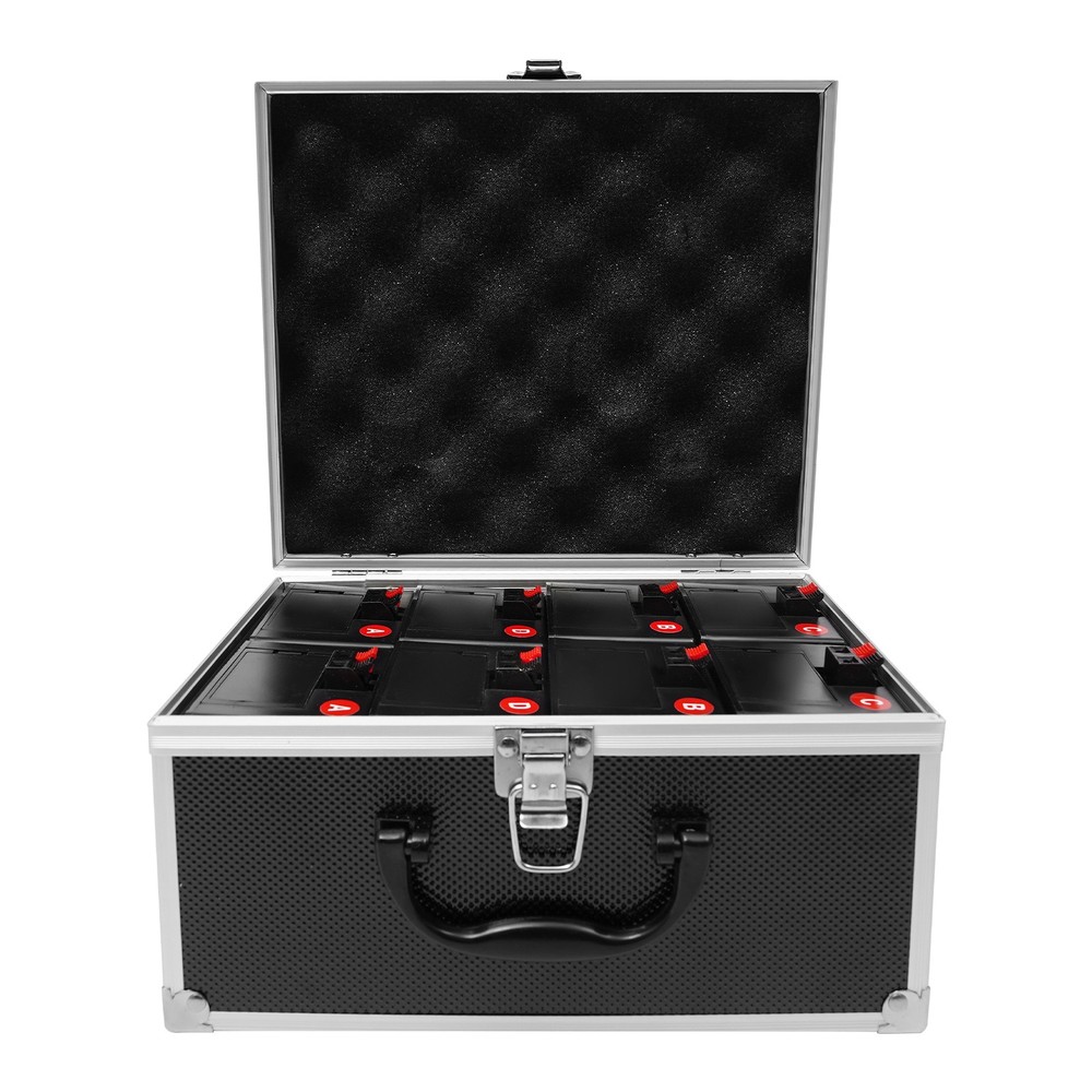 8PCS Cold Spark Based Firework Safe Flame Effect Machine Remote Control NEW