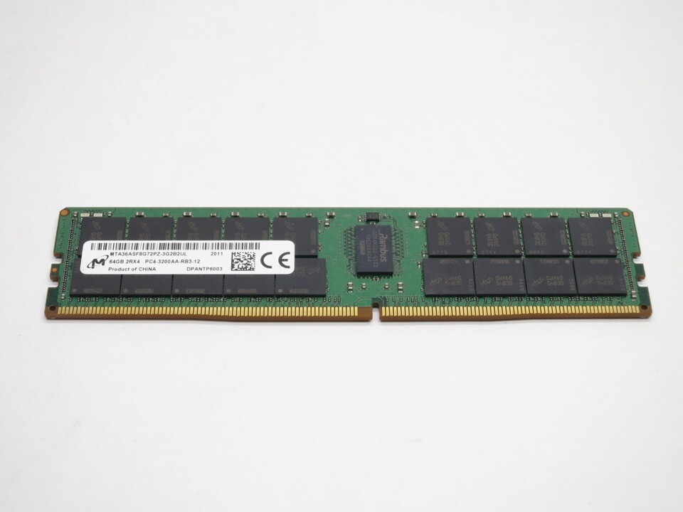 MTA36ASF8G72PZ-3G2B2 MICRON 64GB DDR4 3200 RDIMM ECC REG 2Rx4 SERVER MODULE