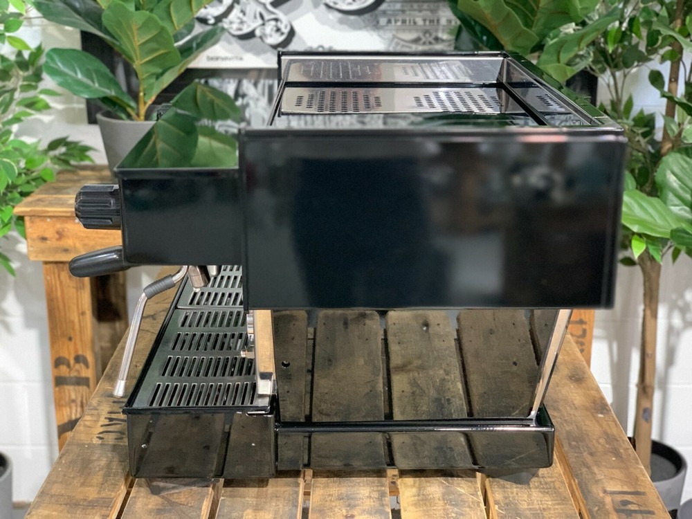 LA MARZOCCO LINEA CLASSIC CUSTOM GLOSS BLACK 2 GROUP ESPRESSO COFFEE MACHINE