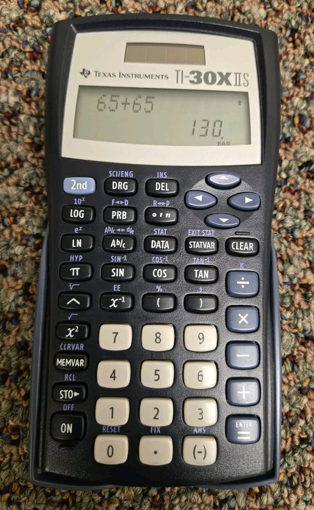 Texas Instruments  TI-30X IIS Calculator Fundamental Scientific