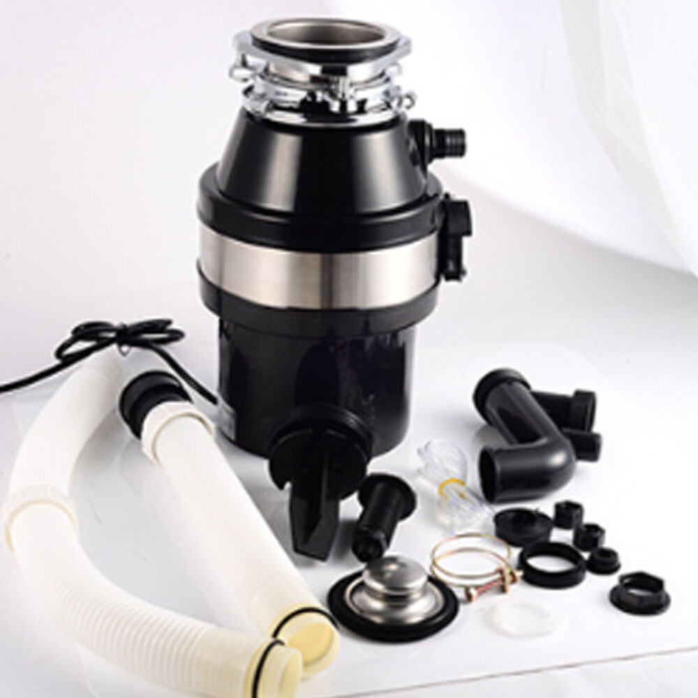 110V Kitchen Food Waste Processor Disposer Garbage Disposal Crusher 1400mL New