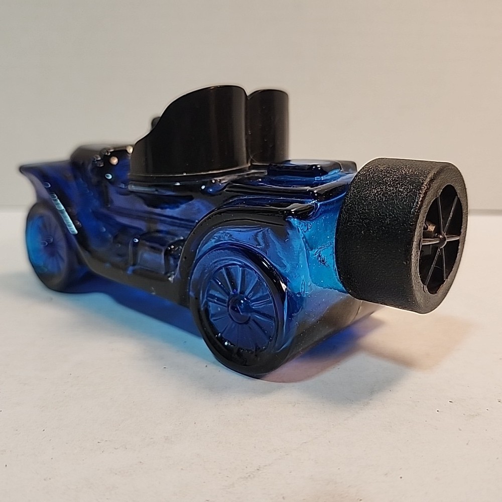 Avon Perfume Cologne Bottle Empty / Car / Blue Roadster