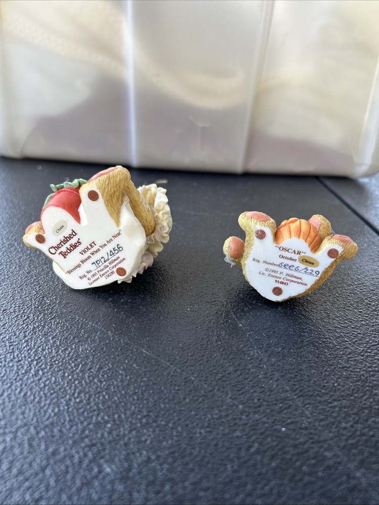 Cherished Teddies Set Of 8.