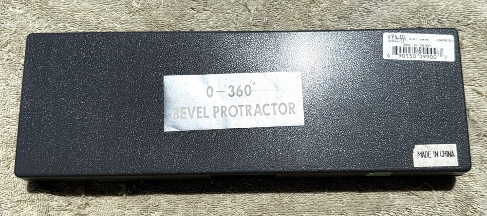 0-360 UNIVERSAL DIAL BEVEL PROTRACTOR