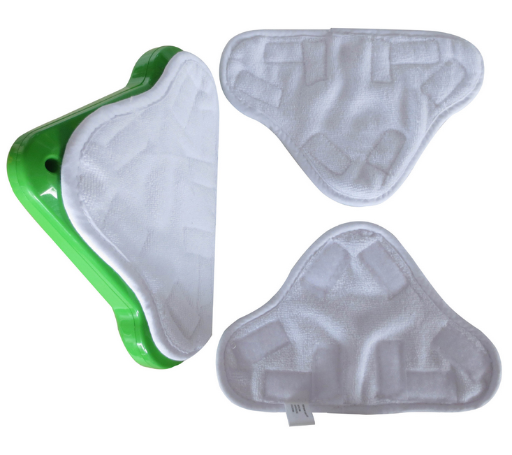 3PCS Microfibre Steam Mop Floor Washable Replacement Pads for H2O X5 WL