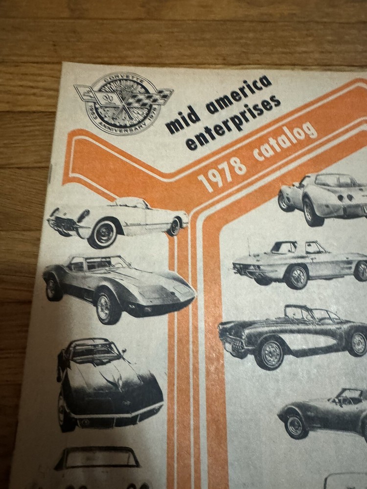 Mid America Enterprise Corvette 1978 Catalog #178