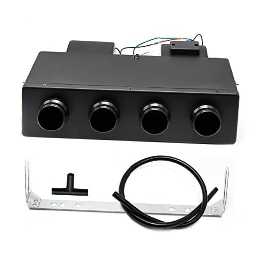 A/C Air Conditioning Universal Evaporator Assembly Unit 12V, Under-Dash 4 Vents