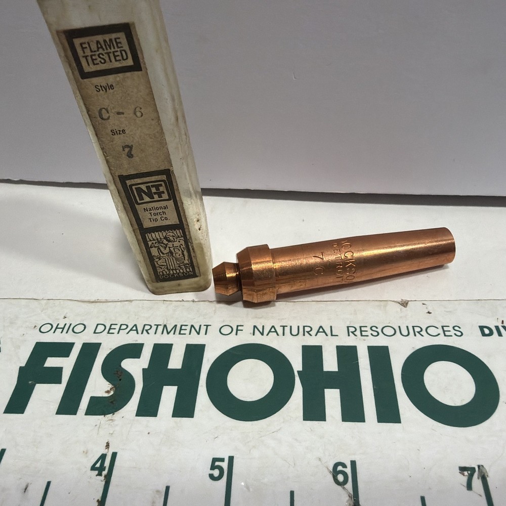 NATIONAL TORCH TIP C 6 SIZE 7