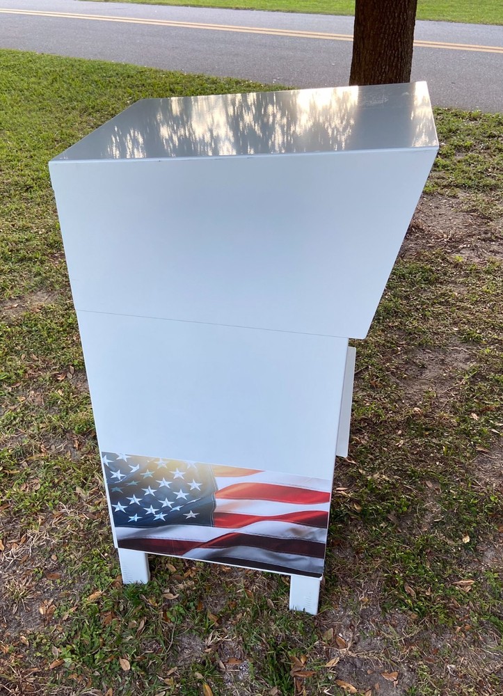 Parcel Box Package Letter Mailbox Secure Courier Lock Box 4 Amazon UPS FedEx
