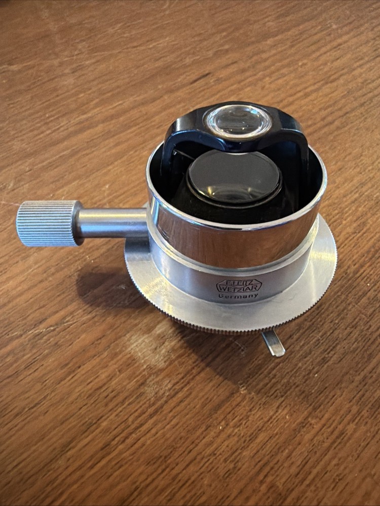 Leitz swing out condenser