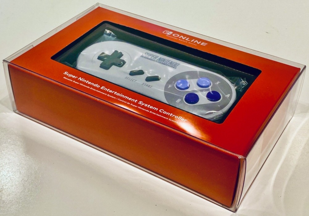 1 Box Protector for Nintendo Switch SNES ONLINE Controller boxes Display Case