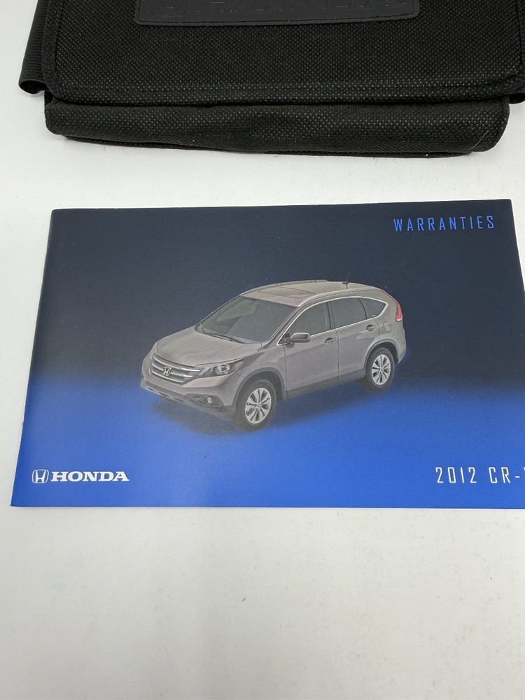 2012 Honda CR-V Owners Manual OEM Set