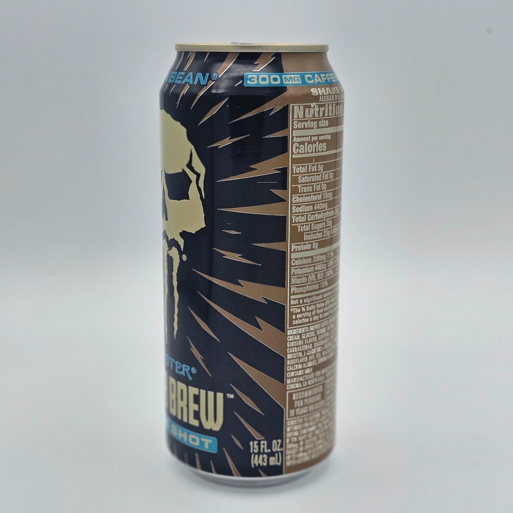 Java Monster Mean Bean – Coffee + Energy Drink – Single 16oz Can – New Sealed