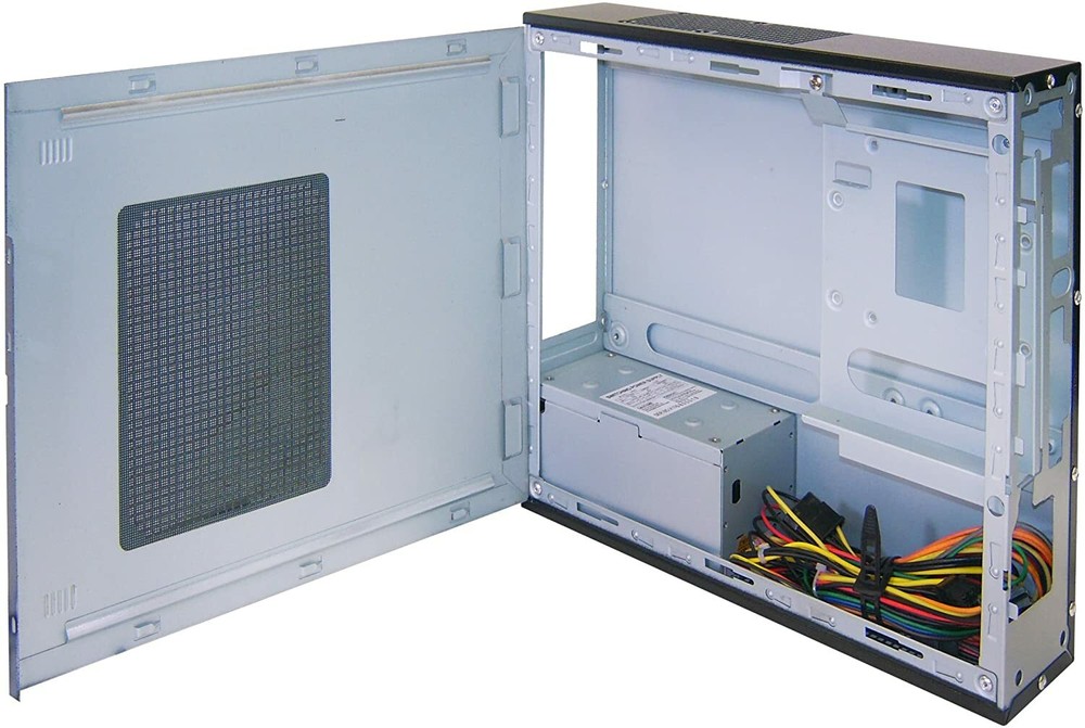 NEW Black Compact Mini-ITX Media Center HTPC Desktop/Tower PC Case w/ 200W PSU