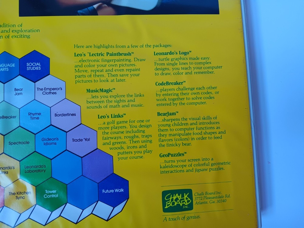 MicroMaestro for Commodore 64 Chalk Board Music Computer Game Tested/Works