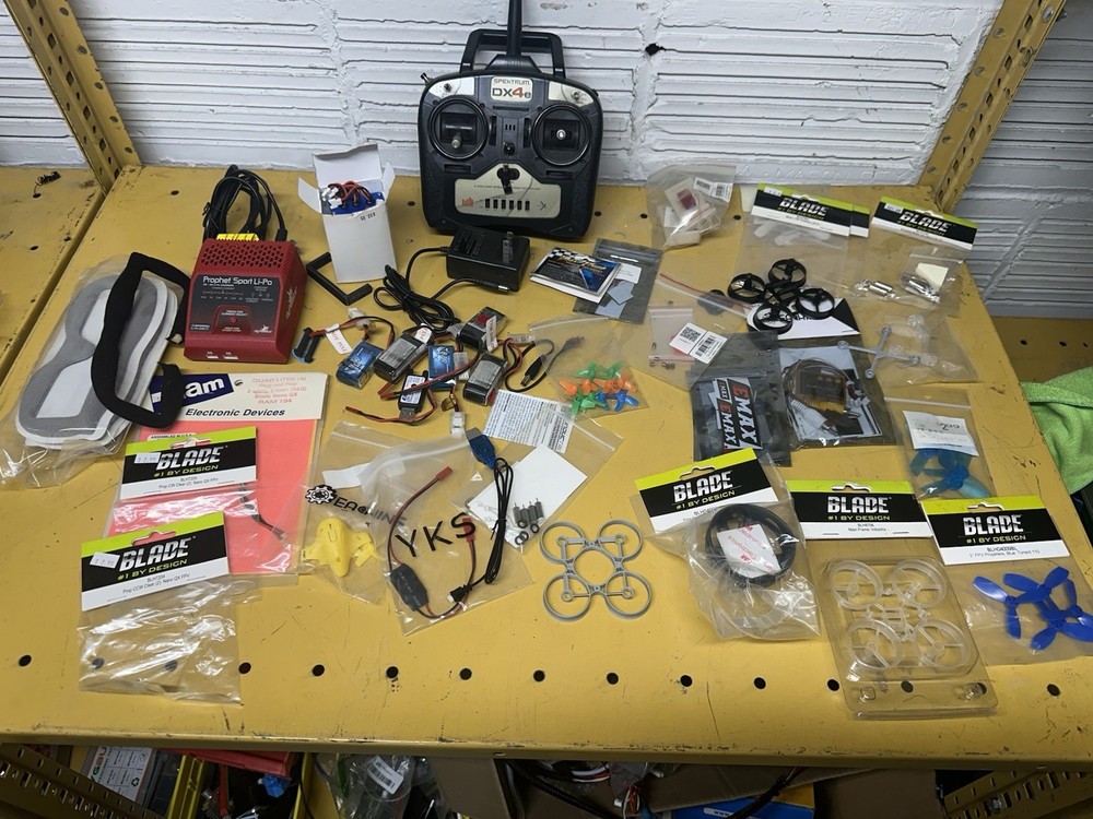 7 Complete Drones And Spare Parts