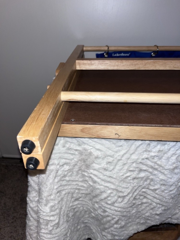 Lakeshore Table-Top Easel with Magnetic Whiteboard and Storage Pockets