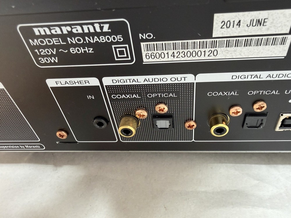 Marantz NA8005 Network Player, Remote & Manual Bundle - Works Fine - Very Good
