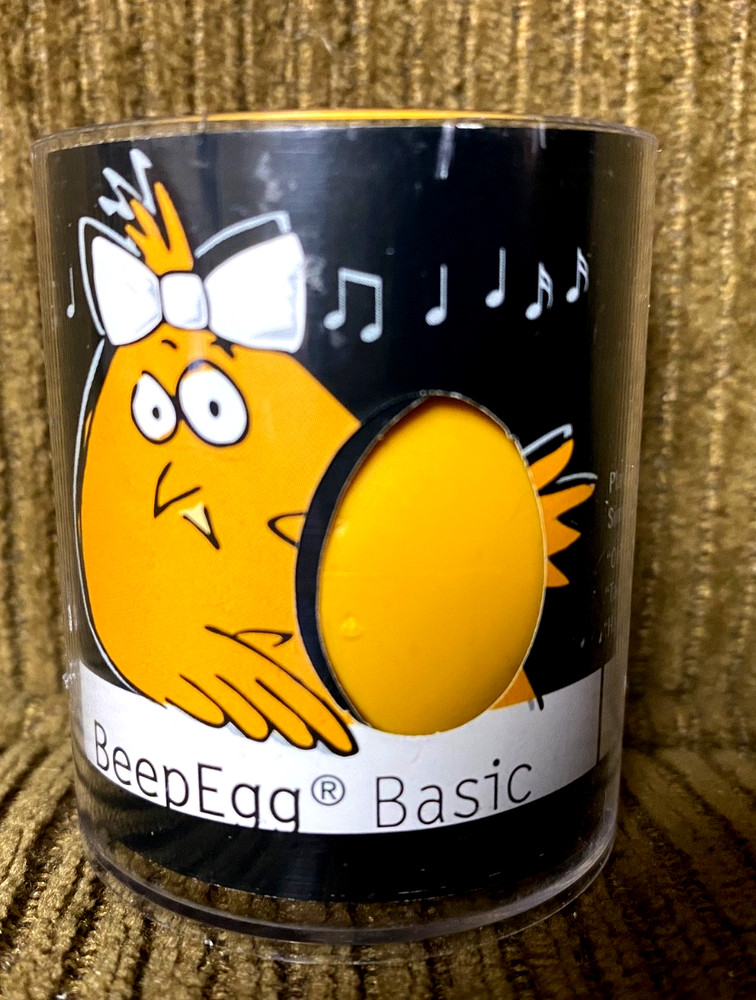 BrainStream BeepEgg Basic - Egg Timer with Musical Alerts, Plays Tunes When Done