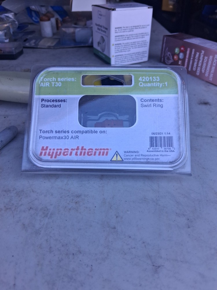 Genuine Hypertherm 420133 Swirl Ring for AIR T30 Torch