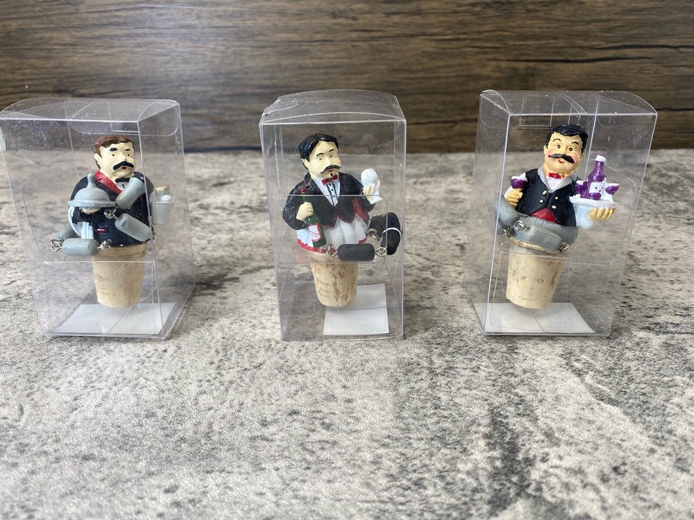 Vintage Wine Bottle Wodden corks (LOT OF 3)