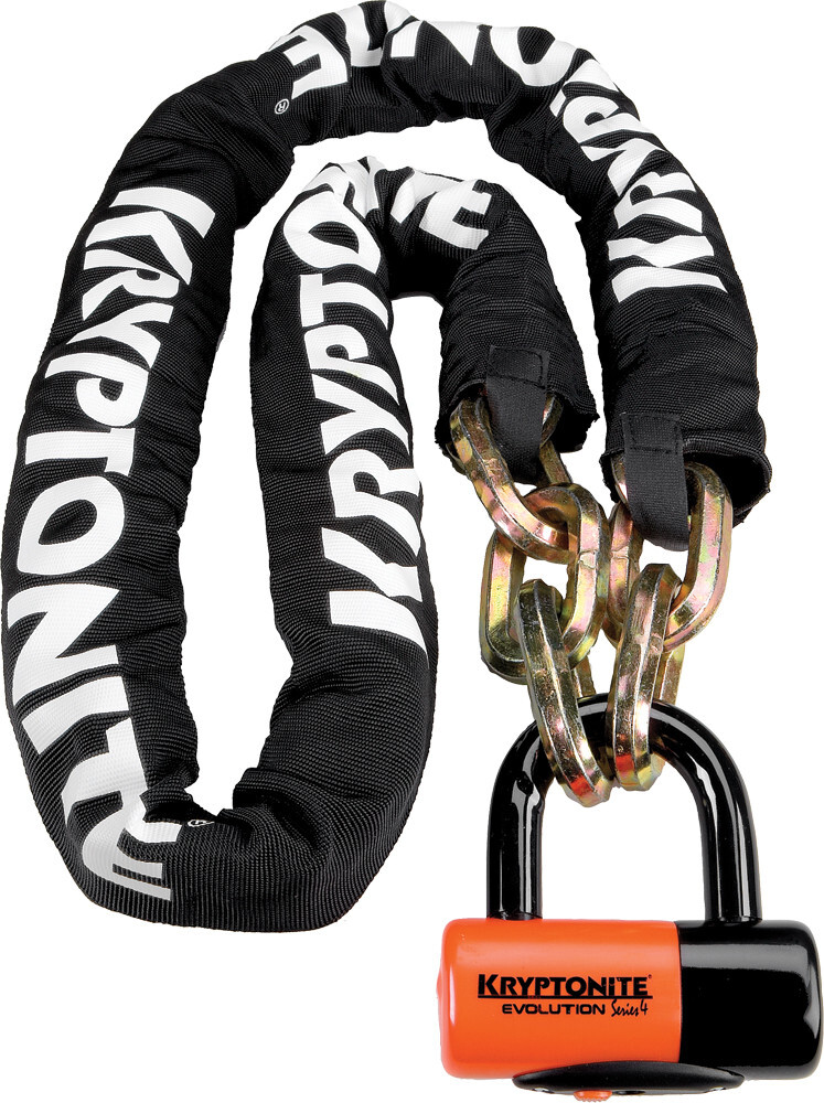 Kryptonite 999522 Security New York 5.5' Chain w/ Evolution Series 4 Disc Lock