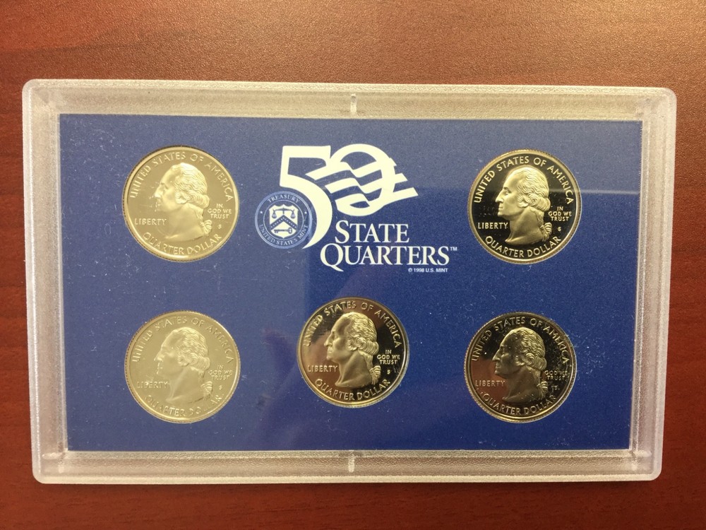 1999 Mint Proof Set with box