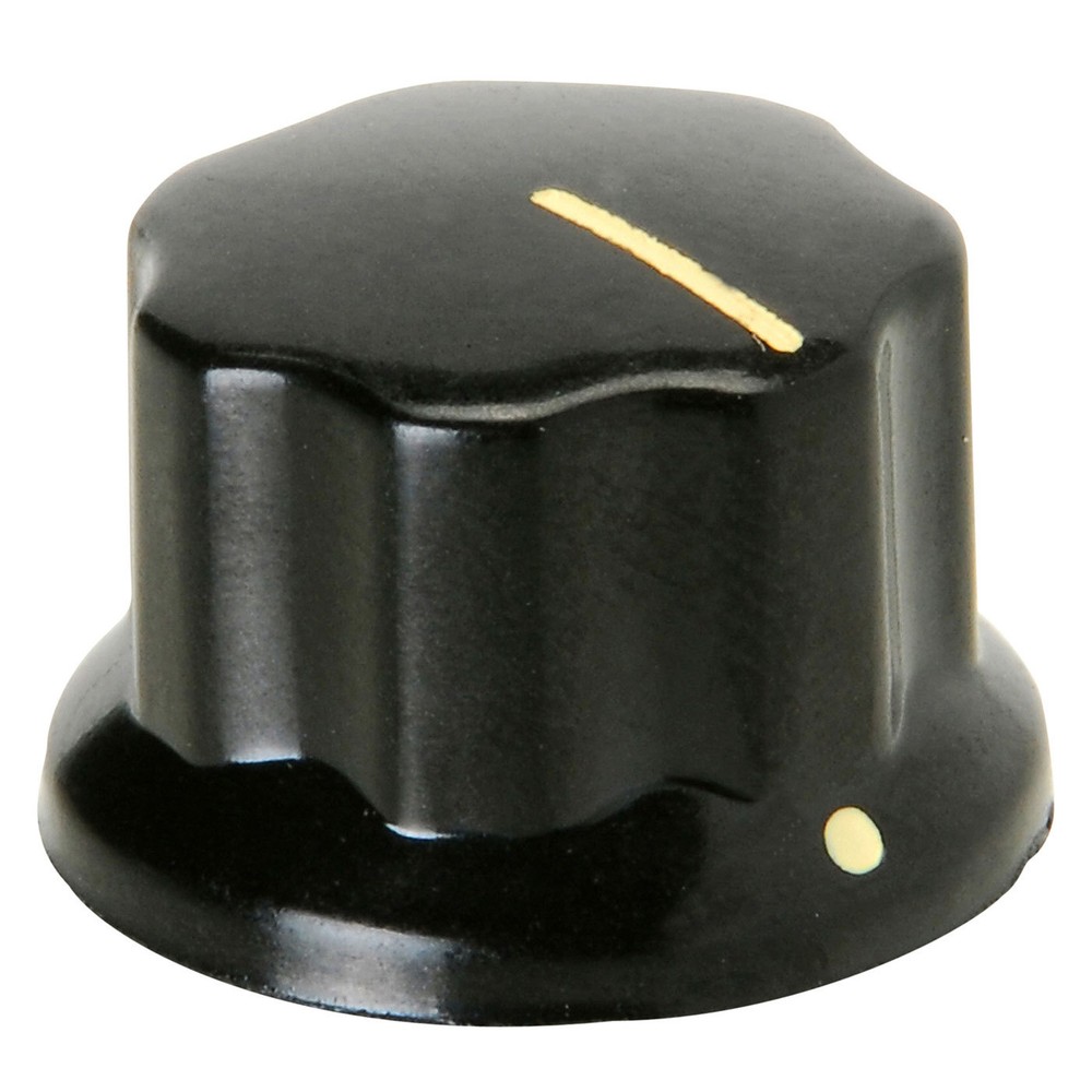 Penn-Elcom Z408601 Basic Amplifier Knob Black