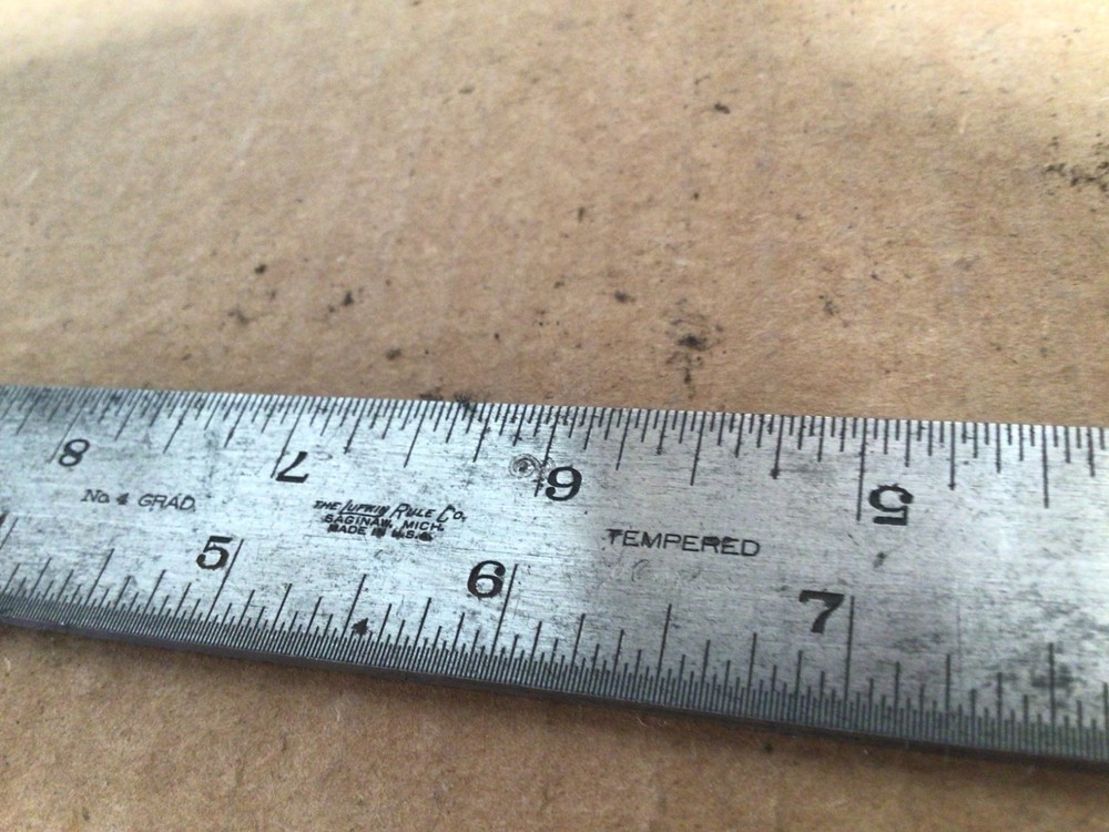 #10 Machinist Precision LUFKIN Combination Square Set