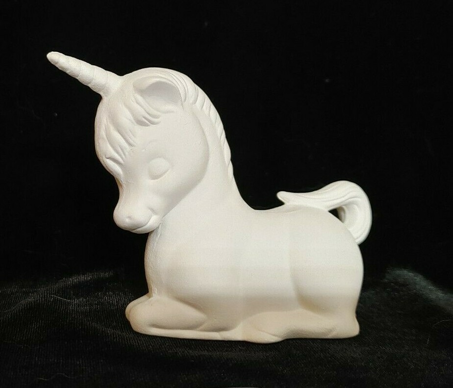 Unicorn - Ceramic Bisque Ready to Paint