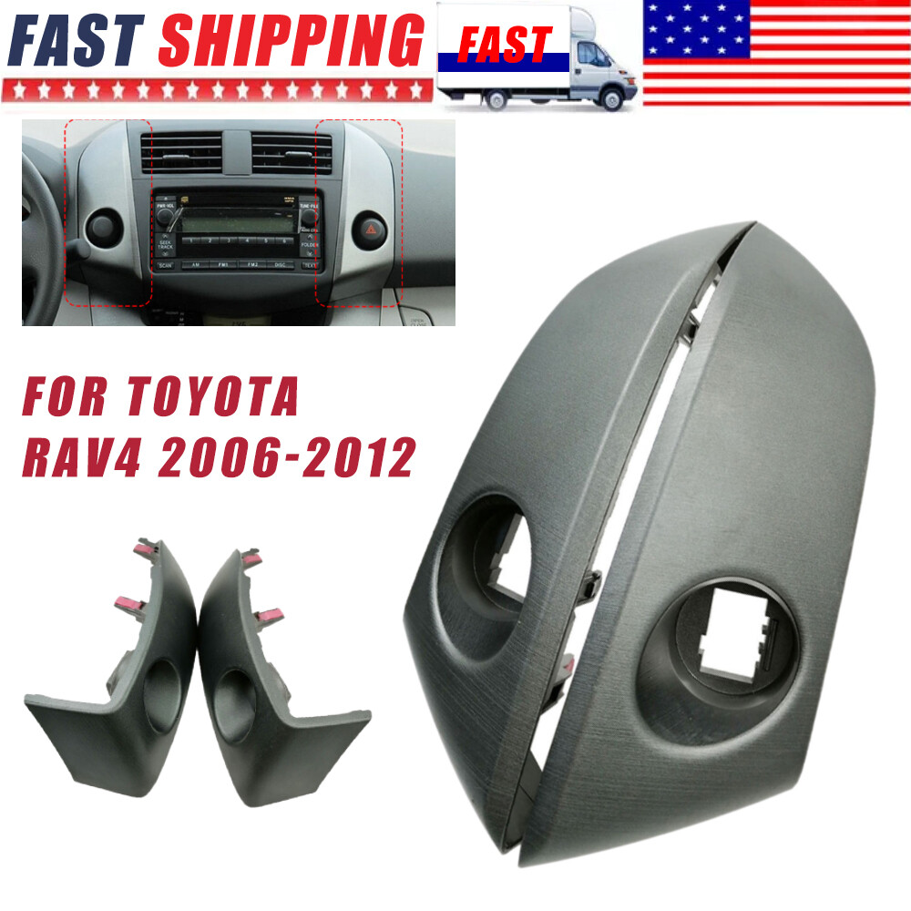 Dash Center Instrument Panel Replacement Trim Cover For Toyota RAV4 2006-2012