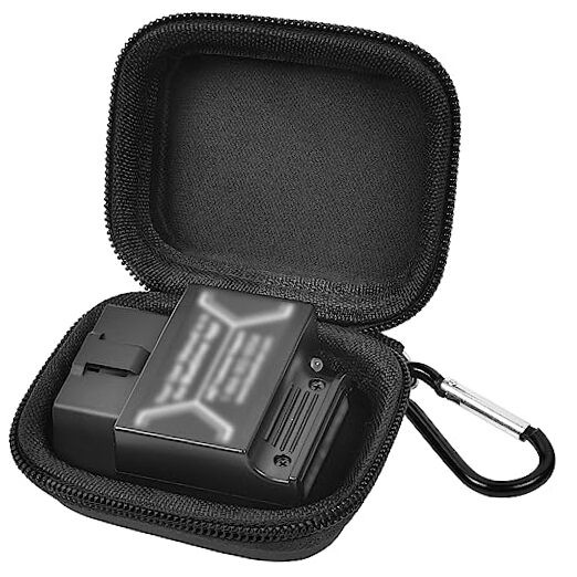 BlueDriver Bluetooth Pro OBDII Scan Tool Case—Black—Black
