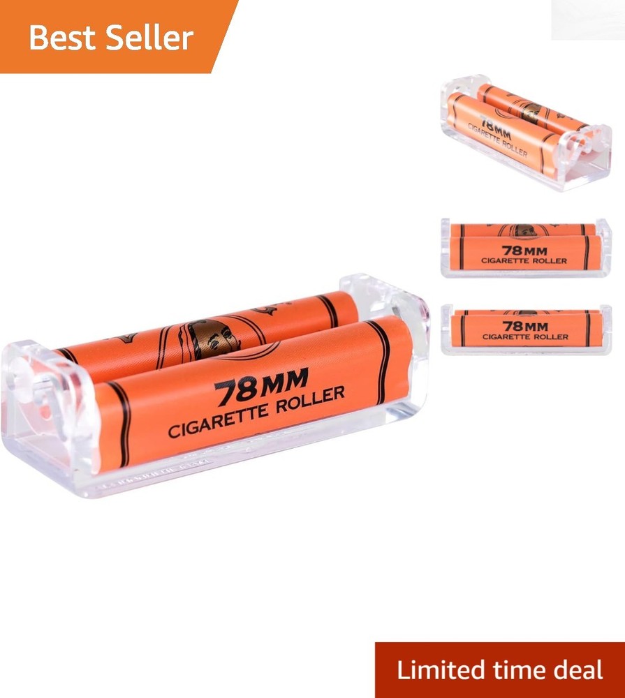 Versatile Cigarette Rolling Machine - 78mm Ideal for All Smoking Preferences