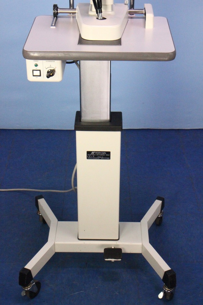 Topcon SL-2E Slit Lamp with Topcon Table