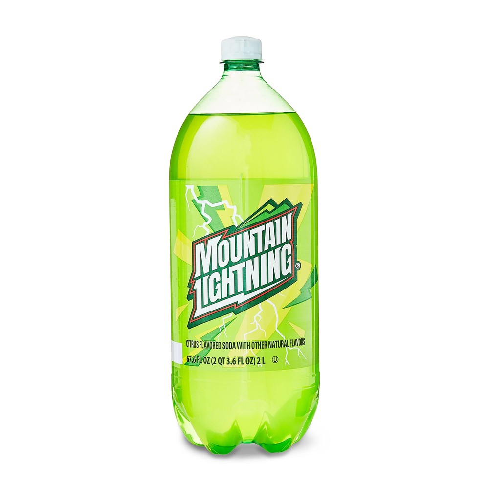 Great Value Mountain Lightning Citrus Soda 2 Liter