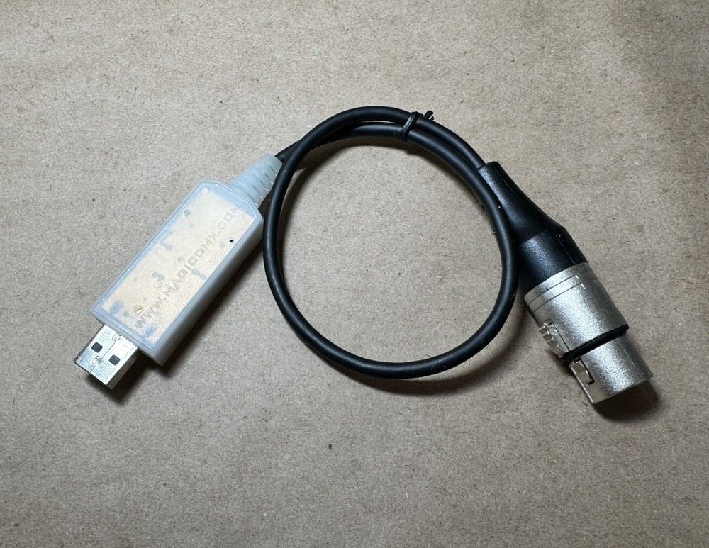 ChamSys MagicDMX Basic Interface USB | DMX Dongle to XLR Stage