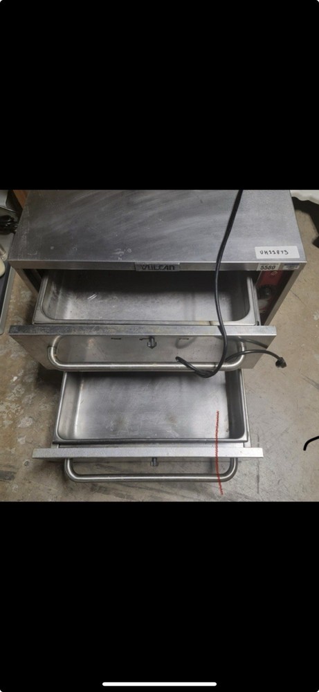 Vulcan Vw2s Two Drawer Warmer 120volt