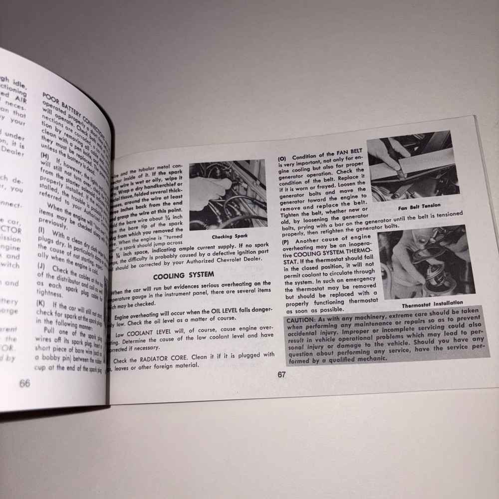 1972 Chevrolet 2nd Edition Owner's Manual PREOWNED Complete