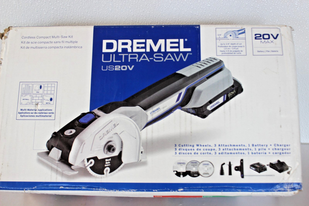 Dremel US20V-01. 20V Max Cordless Compact Saw Kit