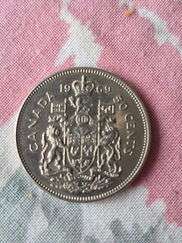 1969 Canada Half Dollar, Nice