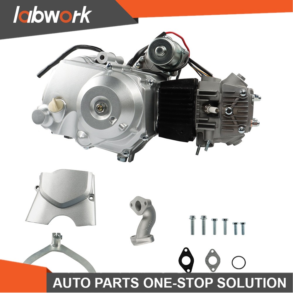Labwork 125CC 4-Stroke Engine Motor Semi-Auto Electric Start Reverse NEW