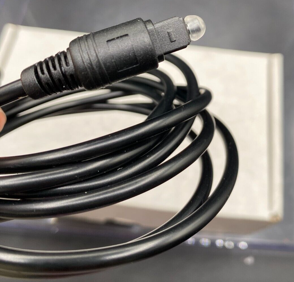 Onn 100008593 Universal Digital Optical Audio Cable 6-ft