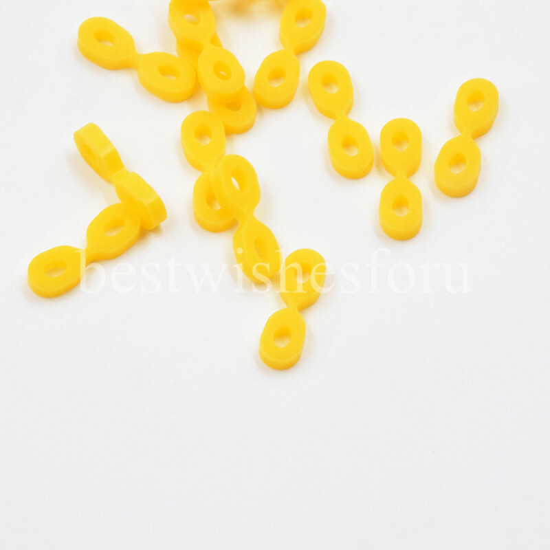 40Pc Dental Elastic Rubber Fixing Wedges Matrix Matrices Dam Composite TOR VM