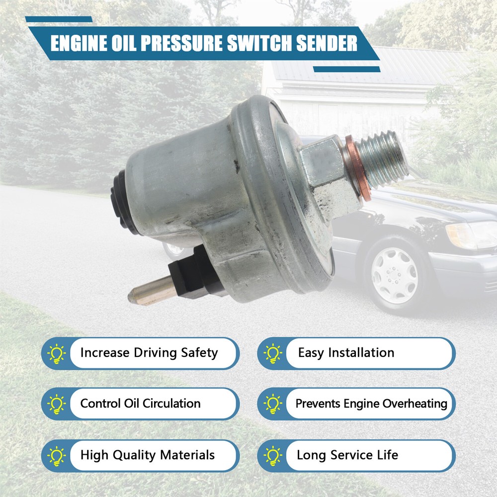 Oil System Pressure Sensor Control Switch Replace for 94-95 Mercedes-Benz