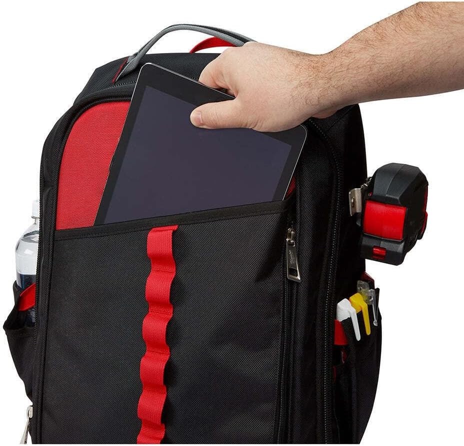 Backpack Compatible with Milwaukee 48-22-8202 Impact Resistant Backpacks, Tool B