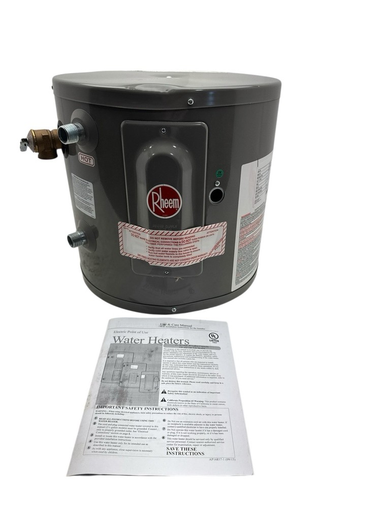 Rheem Performance 6 Gal. Electric Point of Use Water Heater XE06P06PU20U0 (OB)