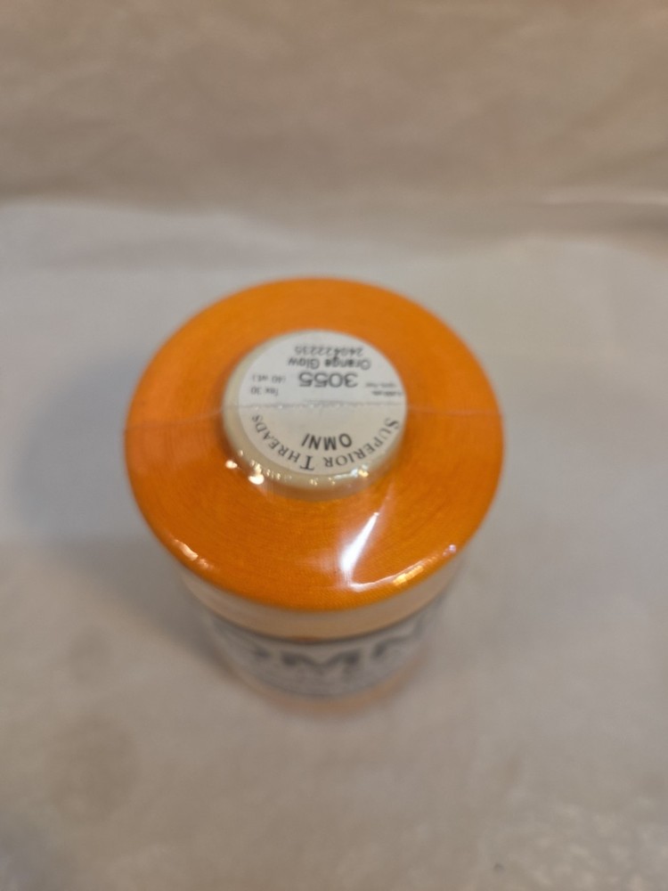 Omni-3055-Orange Glow-Polyester Thread 40wt 6000yd
