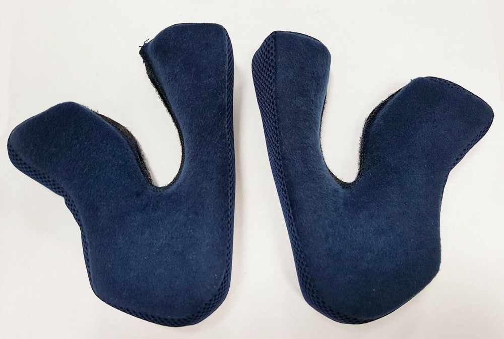 Suomy Spectre Helmet Replacement Cheek Pads Blue