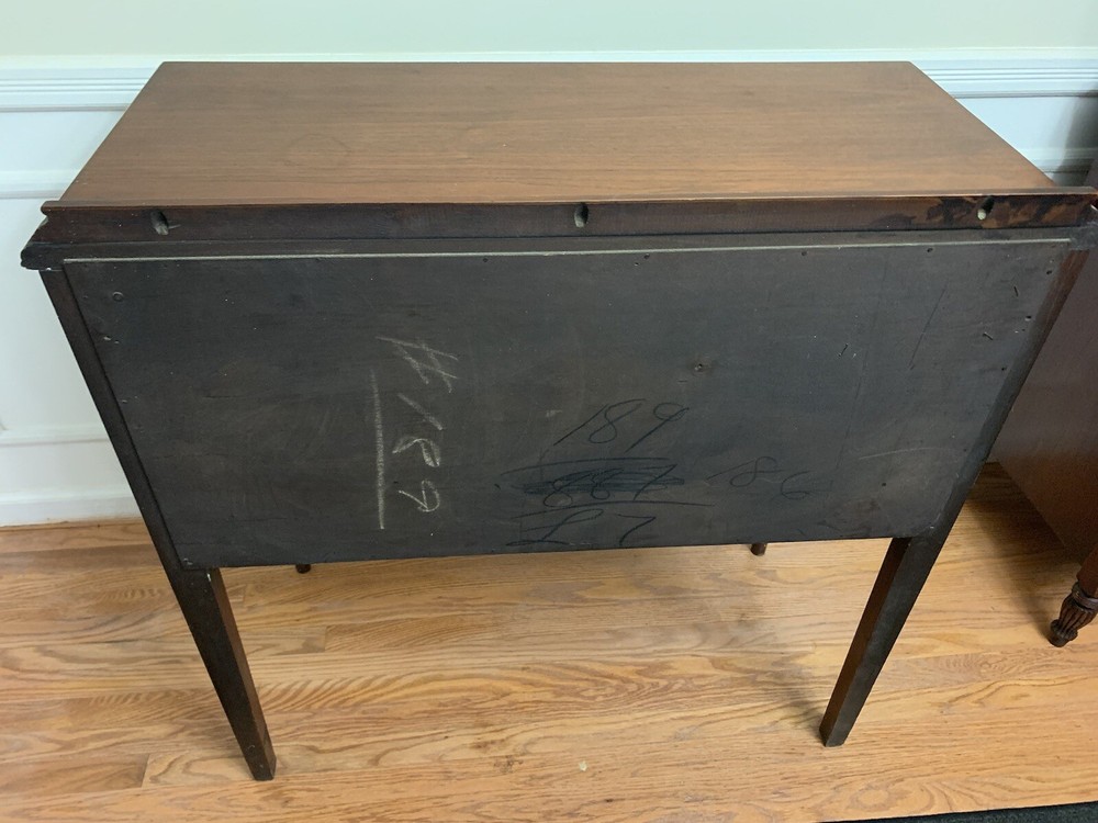 Antique Chippendale Style Mahogany Sideboard Buffet Cabinet Server