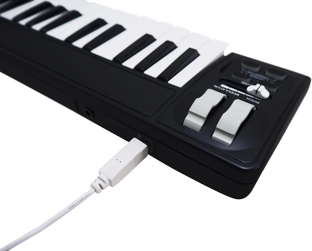 Akm320 32 Key Midi Controller Mini Keyboard Usb Pitch Modulation Windows Mac